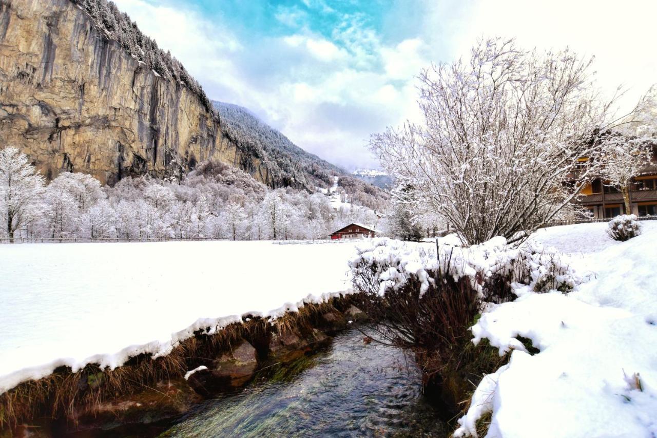Apartment Breithorn - Charming Home - Free Parking & Wifi Lauterbrunnen Buitenkant foto