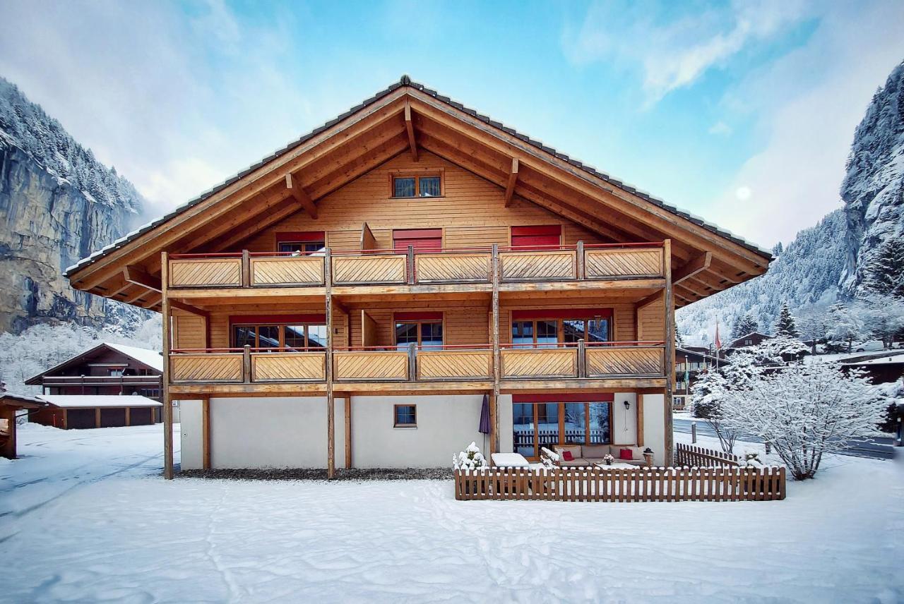 Apartment Breithorn - Charming Home - Free Parking & Wifi Lauterbrunnen Buitenkant foto